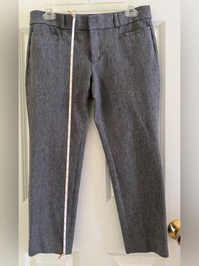 Banana Republic Women’s Sloan fit Gray ankle Pant